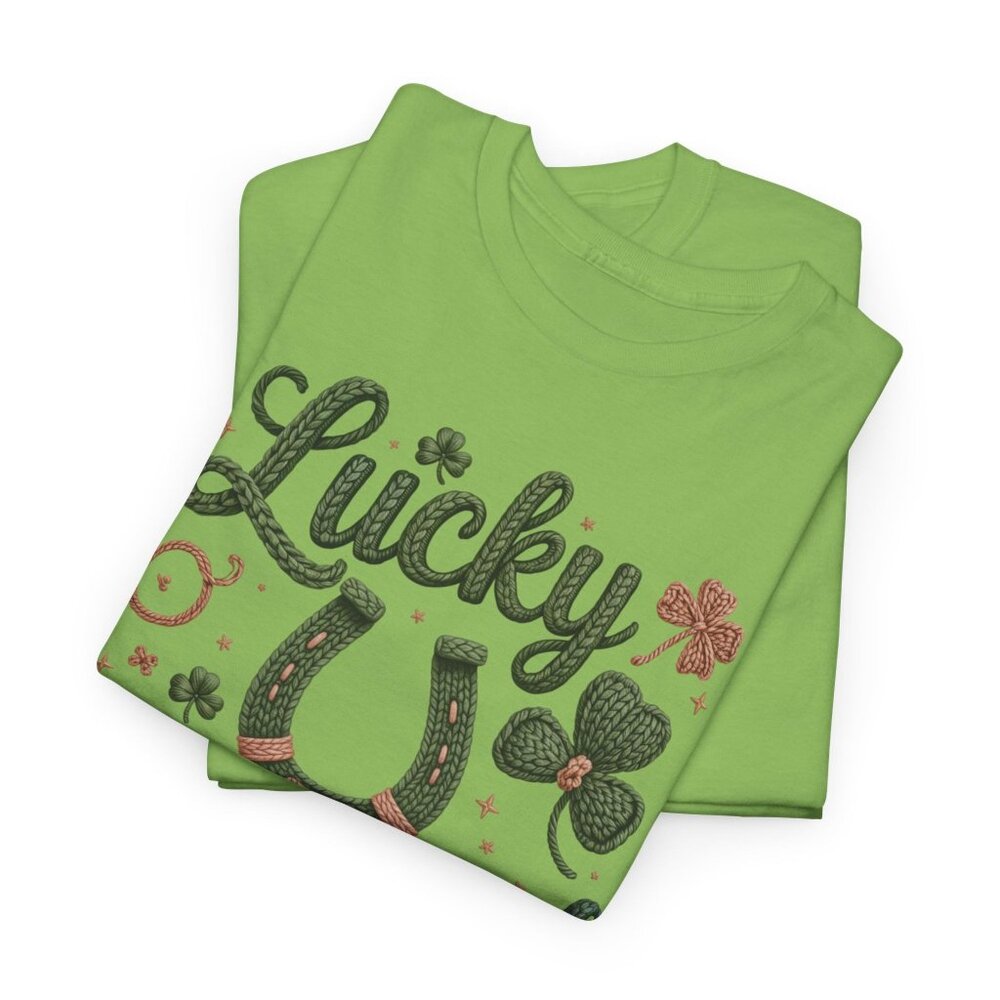 Lucky Cowgirl Western Graphic Tee – Women’s Country Rodeo Boutique Shirt - Picture 10 of 11